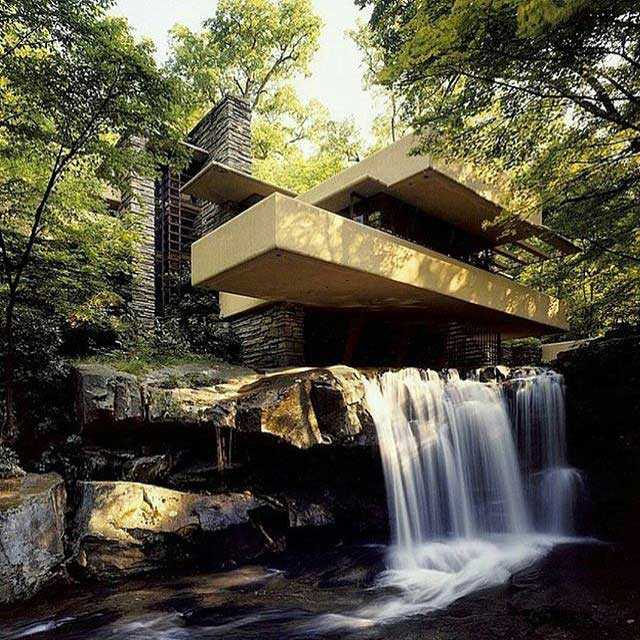 Fallingwater,  Frank Lloyd Wright