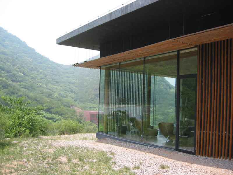 Bamboo wall house – Kengo Kuma
